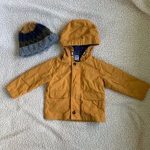 Adorable toddler boy spring coat 24m